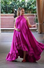 ISKRA LAWRENCE Arrives at 77th Annual Golden Globe Awards Cocktail Reception 01/05/2020