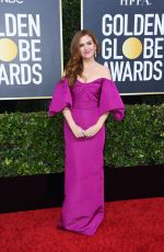 ISLA FISHER at 77th Annual Golden Globe Awards in Beverly Hills 01/05/2020