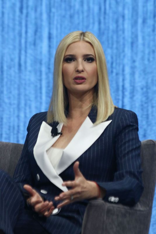 IVANKA TRUMP at CES 2020 in Las Vegas 01/07/2020