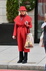 JANE FONDA Leaves Her Hotel in Washington D.C. 12/27/2019