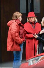 JANE FONDA Leaves Her Hotel in Washington D.C. 12/27/2019