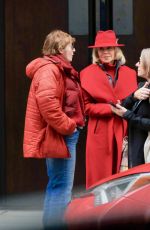 JANE FONDA Leaves Her Hotel in Washington D.C. 12/27/2019