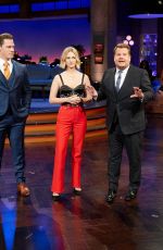 JANUARY JONES at Late Late Show with James Corden 01/15/2020