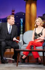JANUARY JONES at Late Late Show with James Corden 01/15/2020