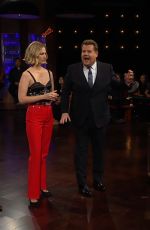 JANUARY JONES at Late Show with James Corden 01/16/2020