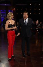 JANUARY JONES at Late Show with James Corden 01/16/2020