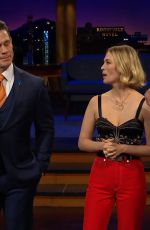 JANUARY JONES at Late Show with James Corden 01/16/2020