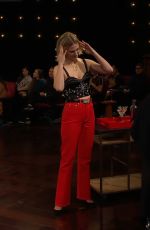 JANUARY JONES at Late Show with James Corden 01/16/2020