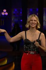 JANUARY JONES at Late Show with James Corden 01/16/2020
