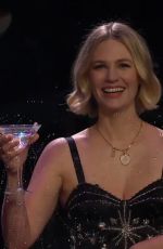 JANUARY JONES at Late Show with James Corden 01/16/2020