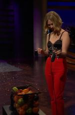JANUARY JONES at Late Show with James Corden 01/16/2020