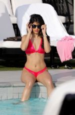 JASMIN WALIA in Bikini at a Pool in Los Angeles 01/28/2020