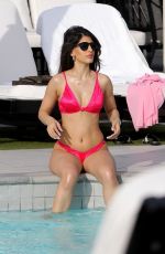 JASMIN WALIA in Bikini at a Pool in Los Angeles 01/28/2020