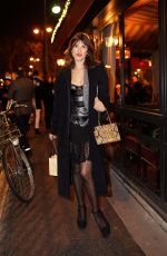 JEANNE DAMAS Leaves Jean Paul Gaultier Fashion Show in Paris 07/03/2019