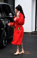 JEMMA LUCY Leaves Her Home in Manchester 01/05/2020