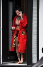 JEMMA LUCY Leaves Her Home in Manchester 01/05/2020