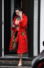 JEMMA LUCY Leaves Her Home in Manchester 01/05/2020