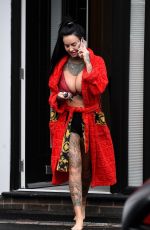 JEMMA LUCY Leaves Her Home in Manchester 01/05/2020