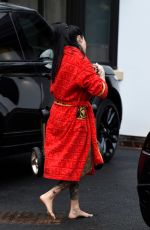 JEMMA LUCY Leaves Her Home in Manchester 01/05/2020