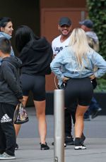 JEN HARLEY and Ronnie Ortiz Leaves Highlight Room Bar in Hollywood 01/21/2020