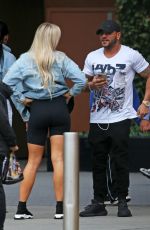 JEN HARLEY and Ronnie Ortiz Leaves Highlight Room Bar in Hollywood 01/21/2020