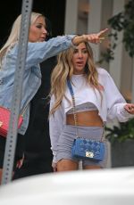 JEN HARLEY and Ronnie Ortiz Leaves Highlight Room Bar in Hollywood 01/21/2020