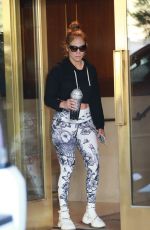 JENNFIER LOPEZ Leaves a Gym in Los Angeles 01/04/2020