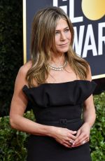 JENNIFER ANISTON at 77th Annual Golden Globe Awards in Beverly Hills 01/05/2020