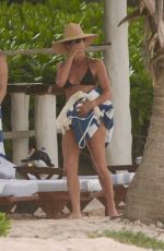 JENNIFER ANISTON in Bikini at a Beach in Tulum 01/01/2020