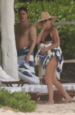 JENNIFER ANISTON in Bikini at a Beach in Tulum 01/01/2020