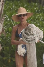 JENNIFER ANISTON in Bikini at a Beach in Tulum 01/01/2020