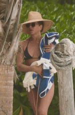 JENNIFER ANISTON in Bikini at a Beach in Tulum 01/01/2020