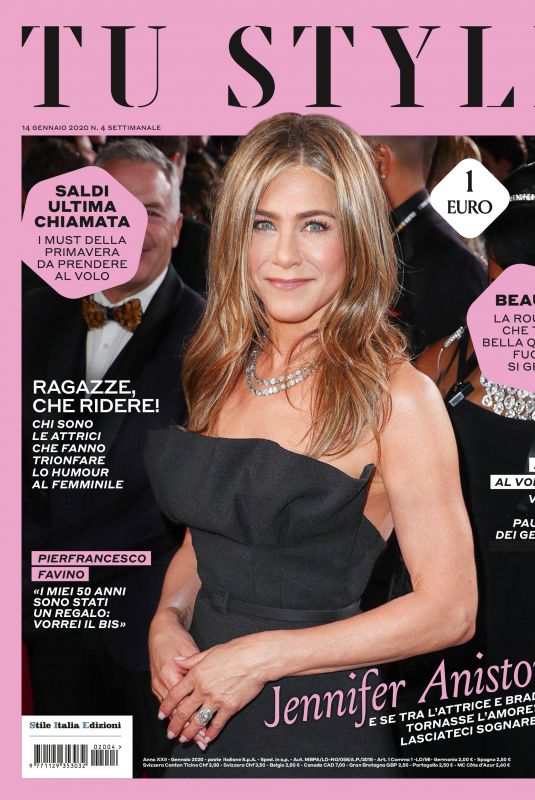 JENNIFER ANISTON in Tu Style Magazine, January 2020