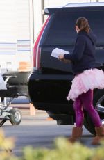 JENNIFER GARNER on the Set of Yes Day in Los Angeles 01/09/2020