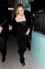 JENNIFER LOPEZ and Alex Rodriguez Out for Dinner in Wst Hollywood 01/19/2020