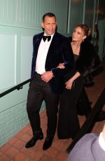 JENNIFER LOPEZ and Alex Rodriguez Out for Dinner in Wst Hollywood 01/19/2020