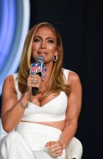 JENNIFER LOPEZ and SHAKIRA at Meet with Media Ahead of Super Bowl LIV Performance in Miami 01/30/2020