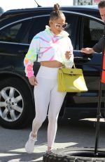 JENNIFER LOPEZ Arrives at a Gym in Miami 01/21/2020