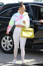 JENNIFER LOPEZ Arrives at a Gym in Miami 01/21/2020