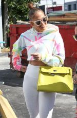 JENNIFER LOPEZ Arrives at a Gym in Miami 01/21/2020