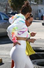 JENNIFER LOPEZ Arrives at a Gym in Miami 01/21/2020