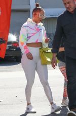 JENNIFER LOPEZ Arrives at a Gym in Miami 01/21/2020