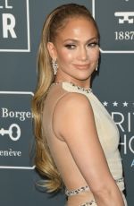 JENNIFER LOPEZ at 25th Annual Critics Choice Awards in Santa Monica 01/12/2020