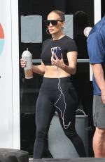 JENNIFER LOPEZ at a Gym in Miami 01/29/2020