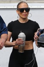 JENNIFER LOPEZ at a Gym in Miami 01/29/2020