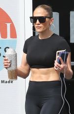 JENNIFER LOPEZ at a Gym in Miami 01/29/2020