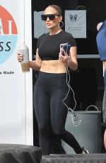 JENNIFER LOPEZ at a Gym in Miami 01/29/2020