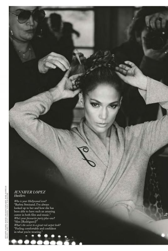 JENNIFER LOPEZ for Vogue Magazine, UK February 2020
