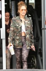 JENNIFER LOPEZ Leaves a Gym in Miami 01/11/2020