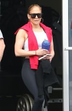 JENNIFER LOPEZ Leaves a Gym in Miami 01/27/2020